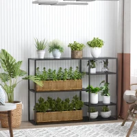 Stojak HOMCOM 120 cm x 35 cm x 87,5 cm(m-9)