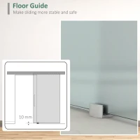 Homcom Usa Glisanta Sticla Satinata 90×205 cm(m-7)