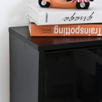 HOMCOM 6-Tier Tilting Tall Shoe Cabinet Rack Simple and Modern Storage Organization Entryway Hallway Furniture(m-13)