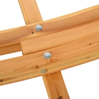 Outsunny 3(m) Wooden Hammock Stand Universal Garden Picnic Camp Accessories(m-8)