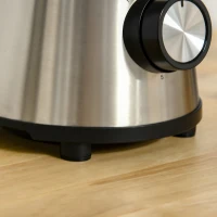 HOMCOM Blender Smoothie Maker, 900W Countertop Blender with 5 Speed Setting, Pulse Function, 1.5L Mix Cup, Portable Cup and Grinder for Ice, Fruit, Vegetable and Nut(m-10)