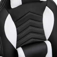 HOMCOM krzesło biurowe, krzesło obrotowe, fotel do masażu, z funkcją masażu, z funkcją ogrzewania(m-9)