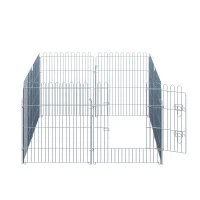 PawHut Ren puppy-uitloop puppyhek box voor dieren puppyhek 4 maten(m-9)