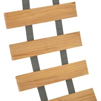 PawHut Klimwand voor katten wandkrabpaal kattenboom voor katten met ladder geel(m-7)