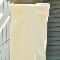 Outsunny beschermhoes hoes voor parasol Ø300 cm tuinparasol met ritssluiting(m-7)