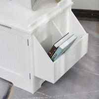 Kuweta dla kota szafka dla kota kryjówka i pokrywa kuwety kolor biały(m-9)