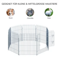 PawHut Ren puppy-uitloop puppyhek box voor dieren puppyhek 4 maten(m-6)