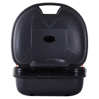 HOMCOM universal motorcycle trunk 30L + keys and luggage accessories(m-11)