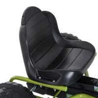 HOMCOM® SAMOCHÓD NA PEDAŁY GOKART DLA DZIECI OD 3 LAT zielony(m-9)