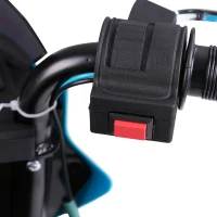 HOMCOM® elektrische motorfiets motor voor kinderen vanaf 3 jaar elektrische voertuigen 3 km/u PP blauw 105 x 52,3 x 62,3 cm | Aosom.de(m-9)