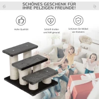 PawHut DRAPAK SCHODKI DLA KOTA szary(m-6)