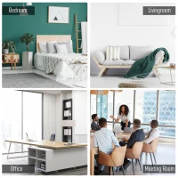 HOMCOM Velvet Fabric Tufted French Style Tall Wingback Accent Chair Home Décor with Extra Wide Seat, Wooden Legs, Grey(m-4)