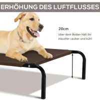 PawHut® hondenmand kattenmand slaapplaats met twee hoezen vervangende hoes voor hondenmand (110 x 68 x 20 cm)(m-5)