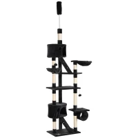 PawHut DRZEWKO DRAPAK DLA KOTA DOMEK szary(m-11)