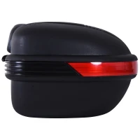 HOMCOM universal motorcycle trunk 30L + keys and luggage accessories(m-8)