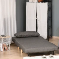 Sofa jednoosobowa, rozkładana sofa, rozkładany fotel, regulowane oparcie, skandynawski styl(m-8)