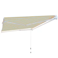 Markiza z aluminiowym ramieniem przegubowym Markiza składana 5 kolorów ochrona przed słońcem 3 / 3,5 / 4 / 4,5 m balkon(m-8)