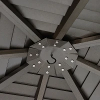 Namiot ogrodowy pawilon namiot imprezowy namiot rozkładany wodoodporny z 4 podwójnymi ścianami bocznymi(m-5)