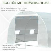 Outsunny szklarnia foliowa 450 x 200 x 200 cm(m-6)