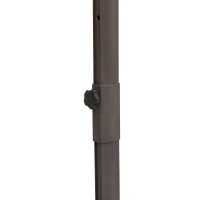 Outsunny 3m Cantilever Aluminium Frame Outdoor Garden Parasol Grey(m-10)