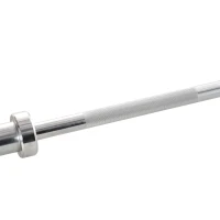 HOMCOM 5cm Weight Lifting Barbell Bar with Anti-slip Hand Grip, Spring Collars, Solid Steel, Olympic Bar for Home Fitness Exercise Gym Equipment(m-7)