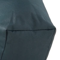 Outsunny 2Pcs Garden Tufted Pallet Cushion Seat Pad Back Cushion Patio for Indoor Outdoor Use, Dark Grey(m-9)