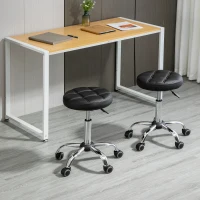 HOMCOM set van 2 fauteuils 35,5 cm x 35,5 cm x 63 cm(m-2)