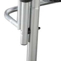 HOMCOM trampolina ogrodowa Ø225 cm z siatką zabezpieczającą do 100 kg(m-4)