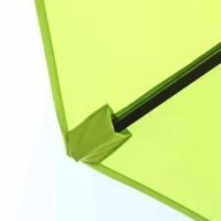 Outsunny Double-side Umbrella Parasol, Φ2.7x4.6Wx2.4H m-Grass Green(m-9)