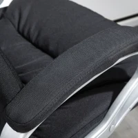 Vinsetto Krzesło biurowe funkcja przechylania ergonomiczne krzesło obrotowe 360° z regulacją wysokości 2 kolory(m-8)