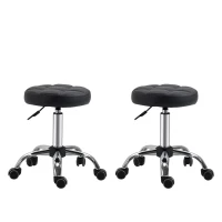 HOMCOM set van 2 fauteuils 35,5 cm x 35,5 cm x 63 cm(m-1)
