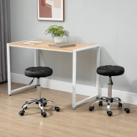 HOMCOM set van 2 fauteuils 35,5 cm x 35,5 cm x 63 cm(m-10)