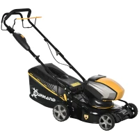 Cositoare autopropulsata DURHAND, cositoare fara fir cu 6 inaltimi de taiere reglabile, latime de taiere 42cm, caseta pentru iarba 45L, baterie 2.5Ah si incarcator incluse(m-1)