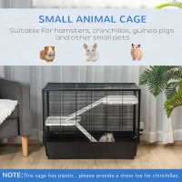 PawHut Habitat Interior pentru Animale Mici – Modular cu Accesorii(m-7)