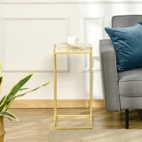 Outsunny Masuta Laterala Terasa – Blat Tip Marmura pentru Exterior(m-8)