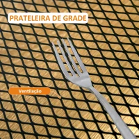 HOMCOM Carrinho de Cozinha com Rodas Carrinho de Armazenamento de 3 Níveis com 5 Ganchos 2 Cestas Alça de Transporte e Rodas com Freio para Casa de Banho Escritório Dormitório 70x33,4x80,5cm Preto(m-6)