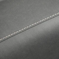 HOMCOM Poltrona Reclinável Elétrica Estofada em Tecido Técnico Poltrona Relax com Reclinação 155° Apoio para os Pés e 2 Bolsos Laterais 95x90x105cm Cinza(m-7)