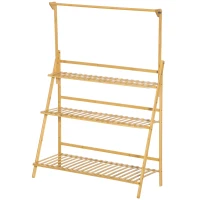Outsunny houten bloementrap(m-10)