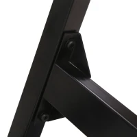 HOMCOM 1.2m LED Gaming Desk Racing Style Computer Table w/ Lights Cup Holder Headphone Hook Cable Management E-Sport Study Workstation – Black(m-8)