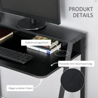 Biurko HOMCOM 84cm x 45cm x 85cm(m-6)