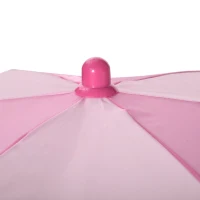 Outsunny 4-cz. ogrodowy komplet dla dzieci stolik ogrodowy z 2 składanymi krzesłami parasol kemping zestaw stół i krzesła meble ogrodowe dla dzieci 3–6 lat kolor różowy| Aosom(m-7)