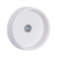 Pawhut Poarta Siguranta Copii & Animale – 76×72–82 cm, Alb Reglabila(m-12)