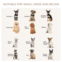 PawHut Dog Crate Table for Medium and Large Dogs with Magnetic Door for Indoor Use, 60 x 55 x 70 cm, Grey(m-7)