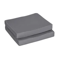 Outsunny 2 Piece Cushion Seat Cushion Back Pad for Rattan Furniture Indoor and Outdoor(m-9)