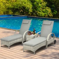 Outsunny ligstoel ligbank(m-10)