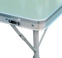 Outsunny 3 Pcs Portable Outdoor Picnic Table with Folding Bench Seats-Silver(m-8)