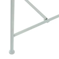 Outsunny Heavy-Duty Garden Bench-White(m-9)