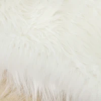 HOMCOM Fluffy Rug, Shaggy Area Rugs Faux Fur Carpet for Living Room, Bedroom, Dining Room, 60x180 cm(m-8)