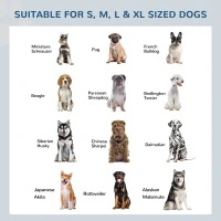 PawHut Raised Dog Bowls with Stand Adjustable Raised Pet Feeder with 2 Removable Stainless Steel Bowls for Small to Extra Large Dogs, Natural(m-8)