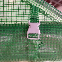 Outsunny Walk in Polytunnel Outdoor Garden Greenhouse with Windows and Doors (4 x 2M)(m-10)